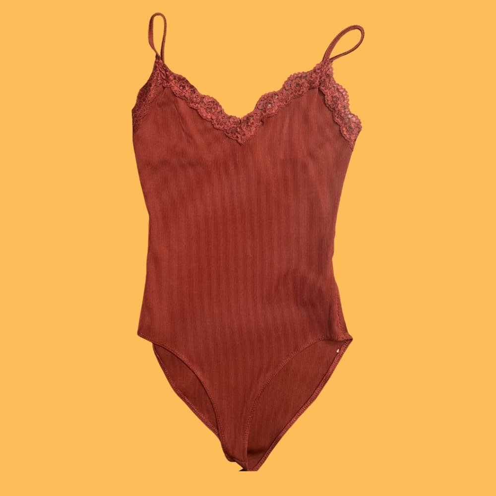 Lace cami bodysuit
